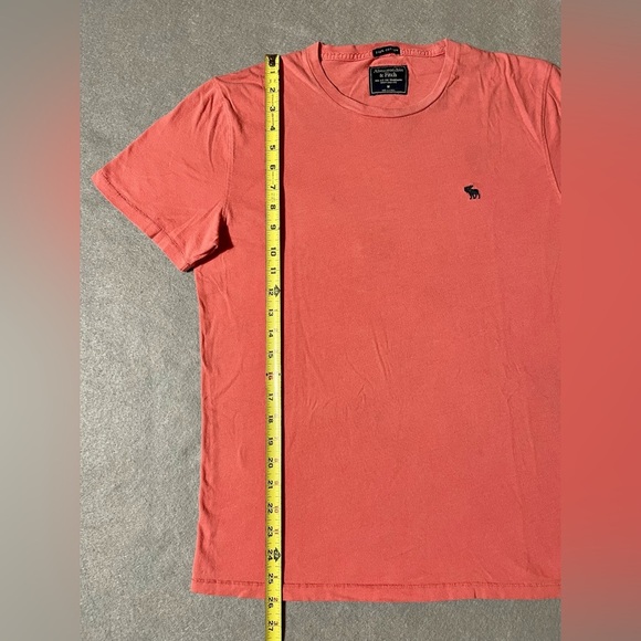 Abercrombie & Fitch Men’s T-Shirt Orange Size Medium - Picture 4 of 6